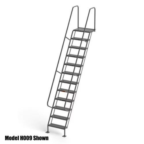 EGA H009 All-Welded Access Stairway | Material Flow
