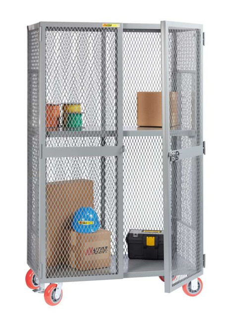 Little Giant SL1A-2448-6PYFL All-Welded Mobile Storage Lockers
