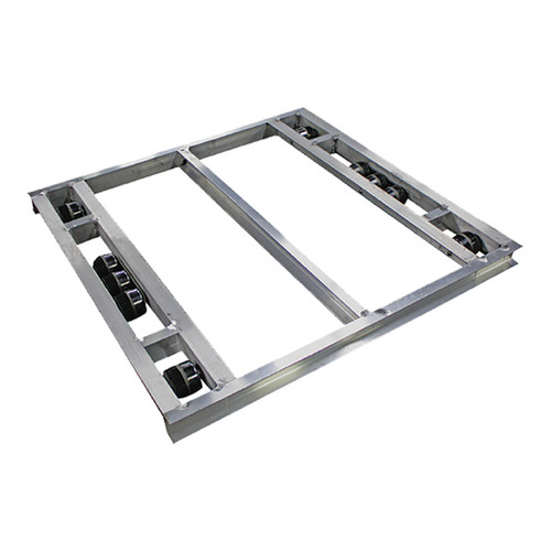Aluminum Pallet Dollies - 8,000 Lbs Capacity