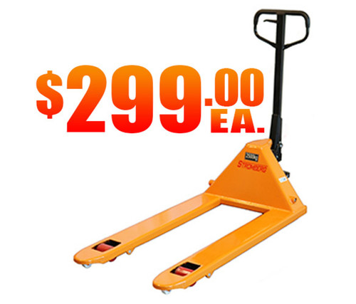 Material Flow CPT2748YS Yellow Pallet Jack for Sale! Material Flow CPT2748YS Yellow Pallet Jack for Sale!