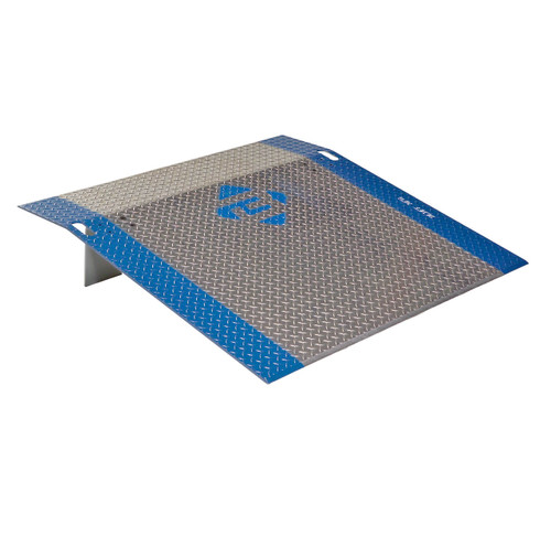 72" Wide Aluminum Dock Plates with Steel Legs