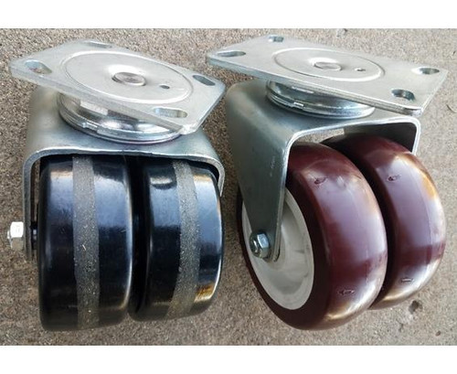 Payson Casters Heavy-Duty Dual-Wheel Caster Payson Casters Heavy-Duty Dual-Wheel Caster