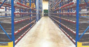 Carton Flow with Pallet Racking