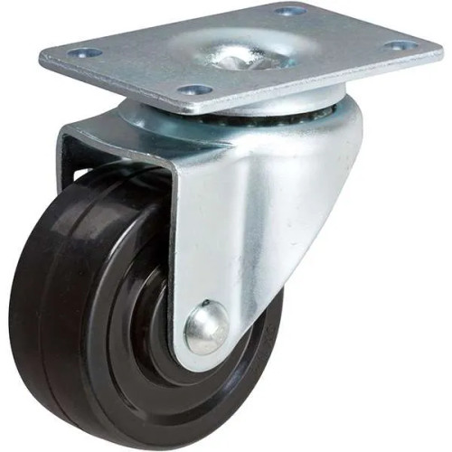 Material Flow STP5030-01-HR Light-Medium Duty Industrial Swivel Plate Caster Material Flow STP5030-01-HR Light-Medium Duty Industrial Swivel Plate Caster
