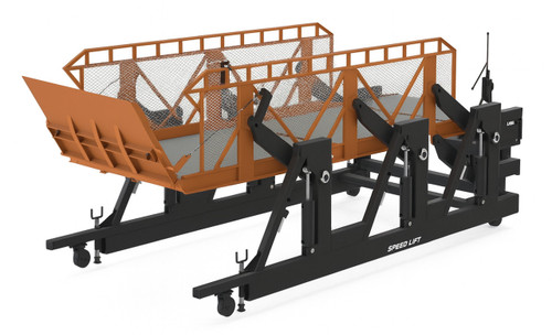 Superior Handling Cantilever Surface Mount Dock Lifts - P-Line SL-25000-G