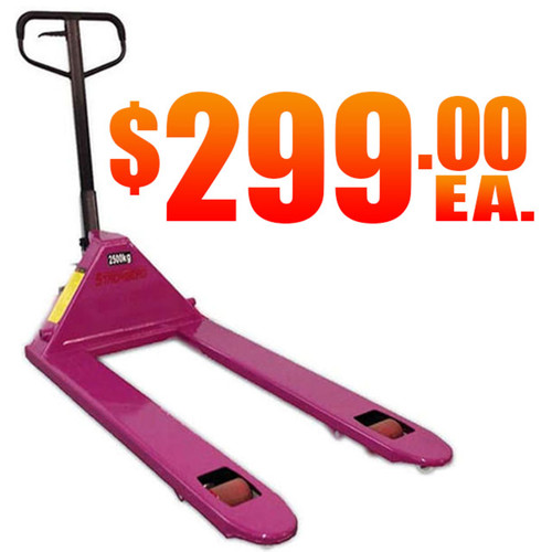 Material Flow CPT2748PS Purple Pallet Jack 