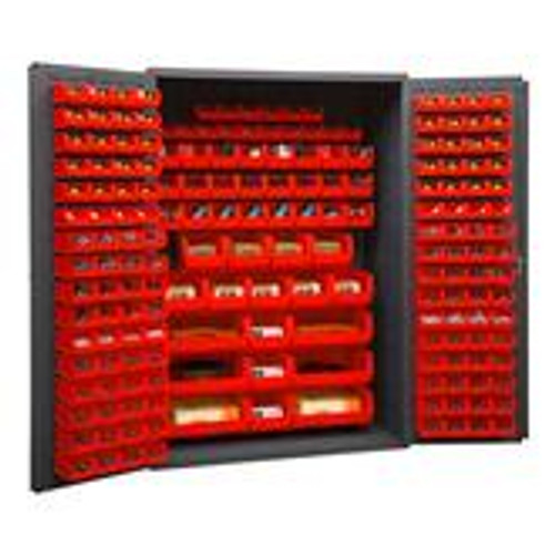 Durham 14 Gauge Cabinet with 186 Bins