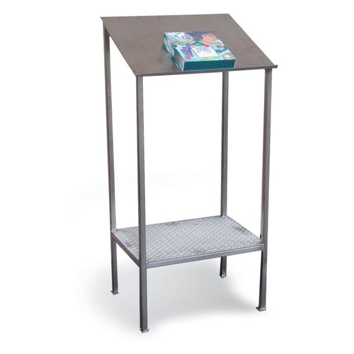 Strong Hold Stainless Steel Writing Table