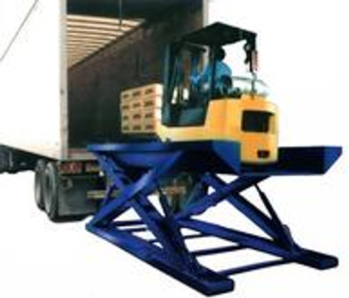 Zero-Low Dock Lift 25000 Lb Capacity