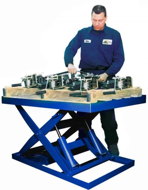 Air Technical SLI-64860E Heavy Duty Lift Table 6K | Material Flow Air Technical SLI-64860E Heavy Duty Lift Table 6K | Material Flow