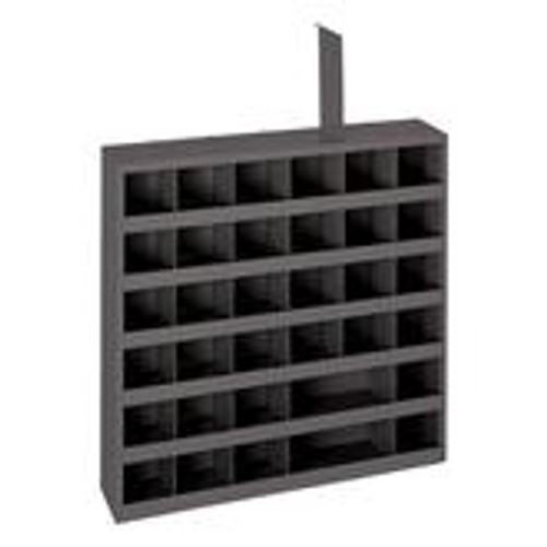 Durham Parts Bin with 36 Adjustable Compartments