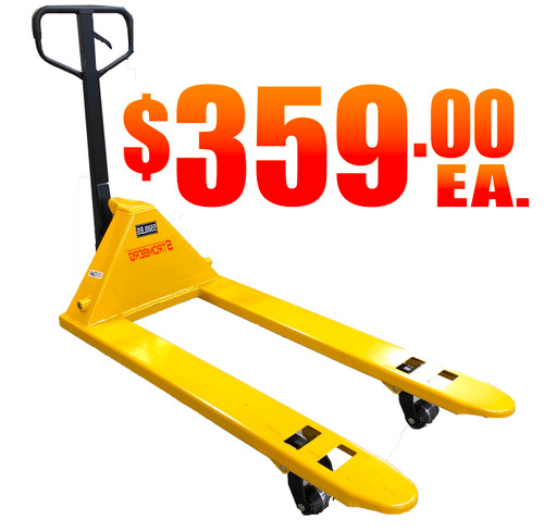 CPT2748SS Pallet Jack with Steel Wheels