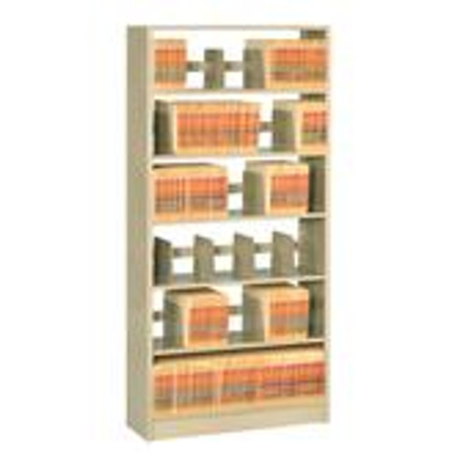 Tennsco L&T Boltless Shelving - 76 inch High 7 Shelves 6 Openings Tennsco L&T Boltless Shelving - 76 inch High 7 Shelves 6 Openings
