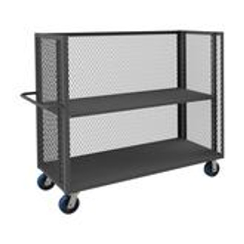 Durham 3 Sided Mesh Truck with 1 Adjustable Shelf