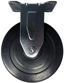 Material Flow 20 Series Rigid Light-Medium Duty Casters 5 Inch Hard Rubber