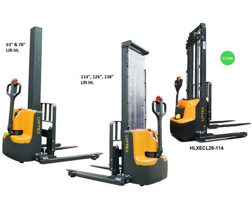 Lyftex Full-Electric Straddle Stackers