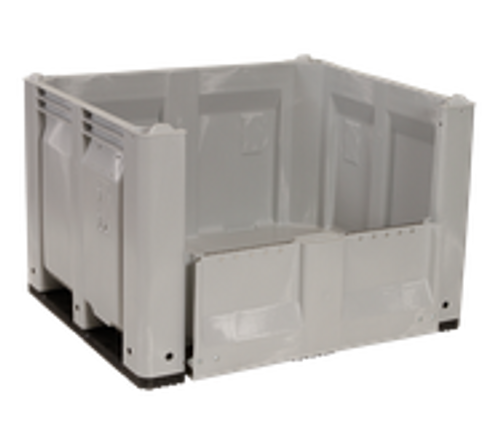 Solid MACX Container with Drop Gate Open
