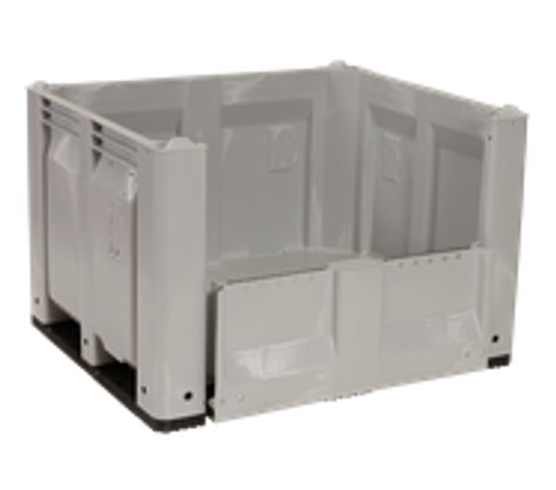 Decade Products Solid MACX Container with Drop Gate Open