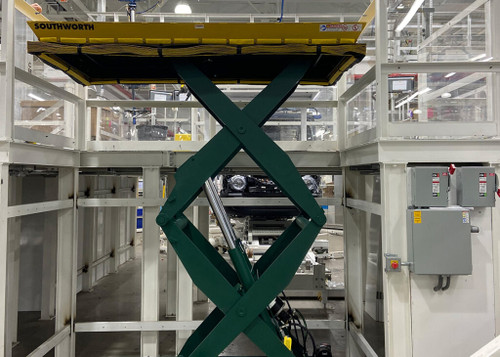 Southworth SL Series Spacesaver High Rise Lift Tables 4,000 Lbs Capacity