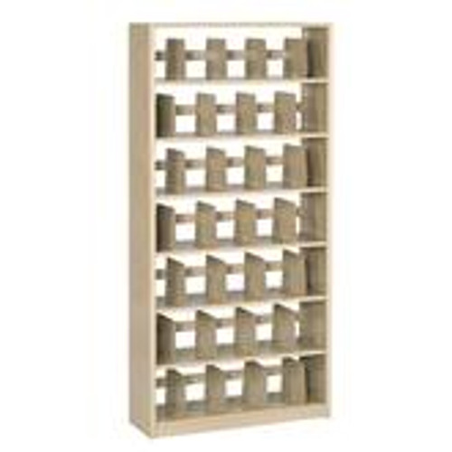 Tennsco L&T Boltless Shelving - 88 inch High 8 Shelves 7 Openings Tennsco L&T Boltless Shelving - 88 inch High 8 Shelves 7 Openings