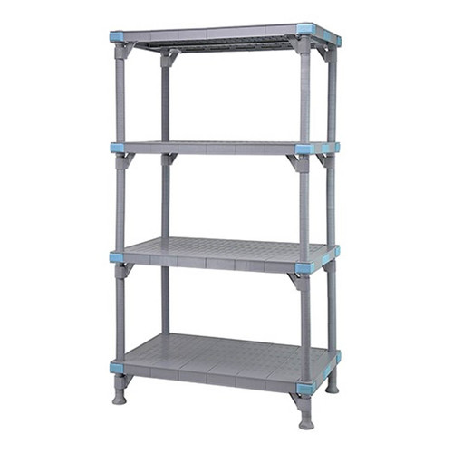 Milenia 4-Tier Solid Shelving Unit 21" Wide x 50" High