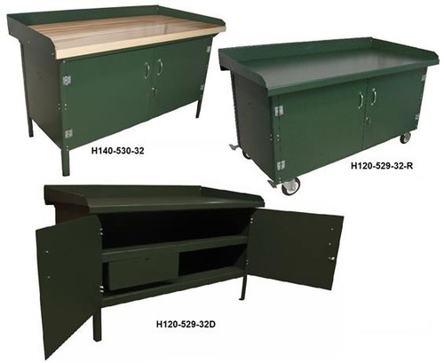 Pollard Brothers Enclosed Cabinet Workbench