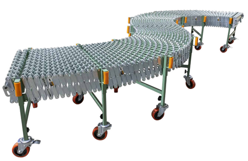 Roach Conveyors FWC-30-4 Series Heavy Duty Flexible Conveyors 30 Inch Wide Roach Conveyors FWC-30-4 Series Heavy Duty Flexible Conveyors 30 Inch Wide