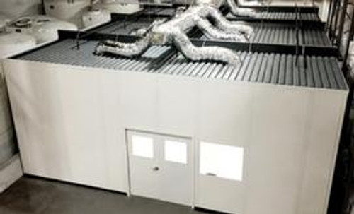 Freestanding Cleanroom with HVAC