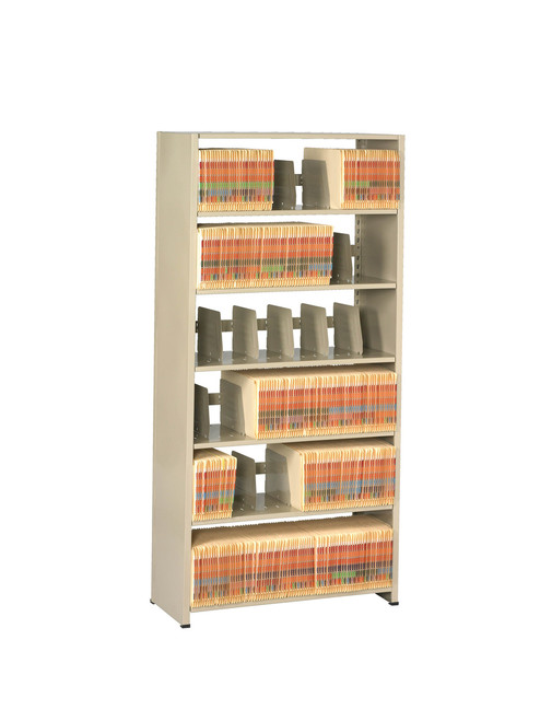 Tennsco 48 x 76 Imperial Shelving Single Entry