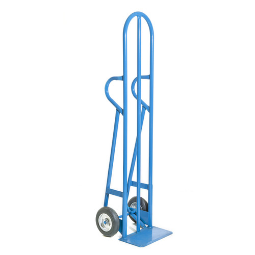 Material Flow MFBEV-58CL Blue Beverage Hand Truck with Center Line