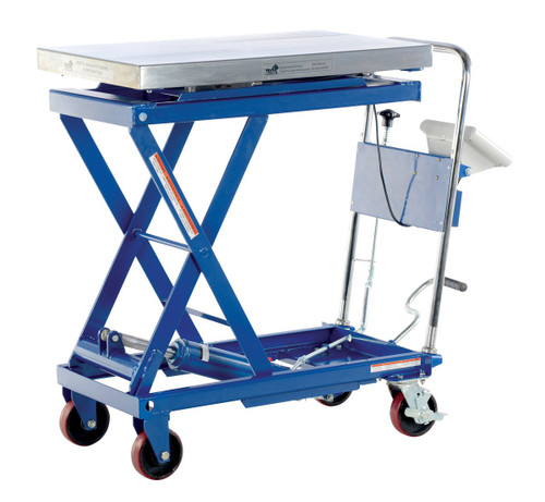 Vestil Scissor Cart with Built-In Scale Model No. CART-500-SCL