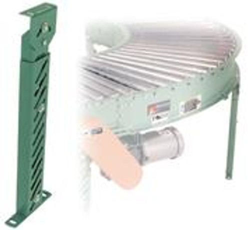 SLH Heavy-Duty Single Leg Conveyor Support 13-3/4" to 25-3/4" Height