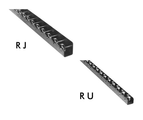 Roach RJ and RU Rail Wheel Conveyors