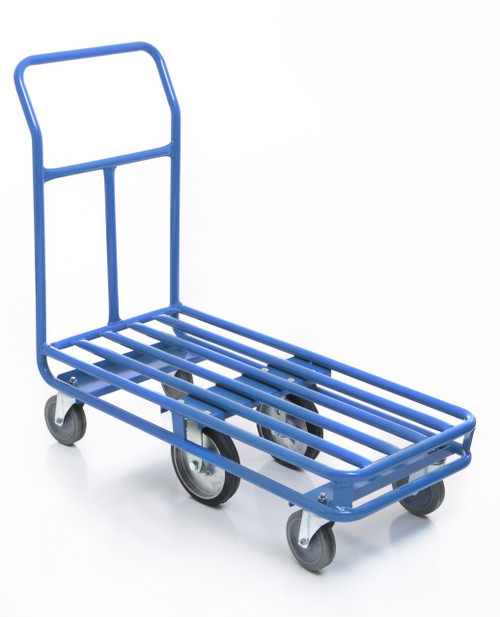 Material Flow MFSM58B-6W 6-Wheel Steel Stocking Cart