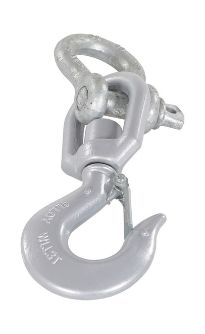 Vestil Hook with Shackle HOOK-R-4