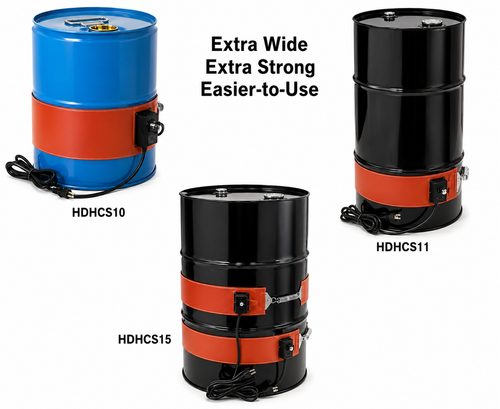 BriskHeat Heavy-Duty Drum Heaters