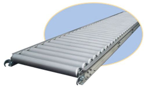 2 Inch Medium Duty Aluminum Roller Conveyors - 5 Ft Length 2 Inch Medium Duty Aluminum Roller Conveyors - 5 Ft Length