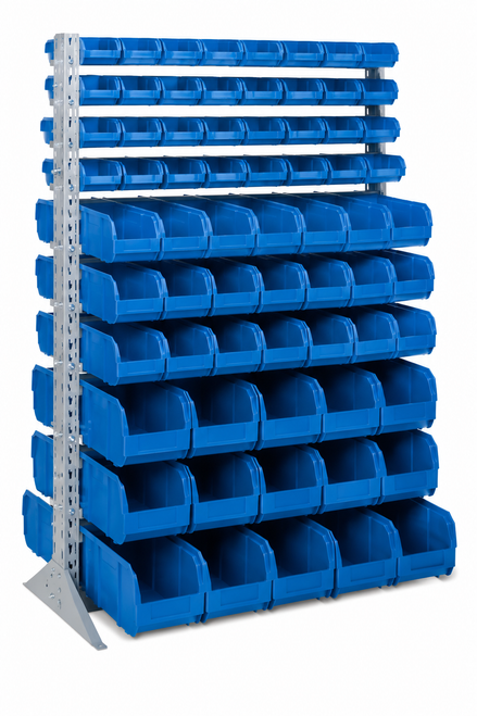 Material Flow Double Sided Floor Rack 