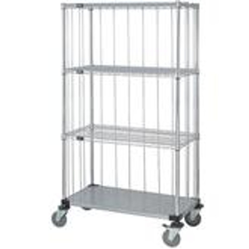 Quantum Chrome Enclosure Carts Solid Shelf M1836CG46RE