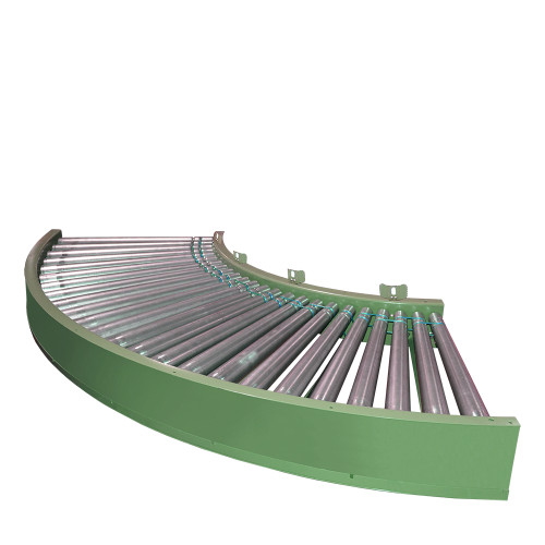 Roach 596PRAC Powered Roller Accumulator Curve Photo Eye Controlled Roach 596PRAC Powered Roller Accumulator Curve Photo Eye Controlled