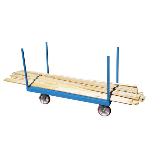 Material Flow Stake Handle Platform Trucks