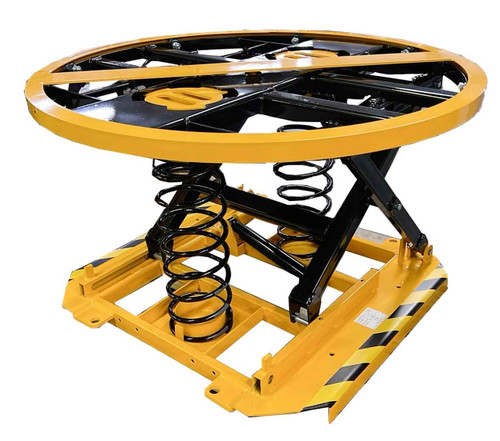 Material Flow Spring Actuated Pallet Levelers - Open Top