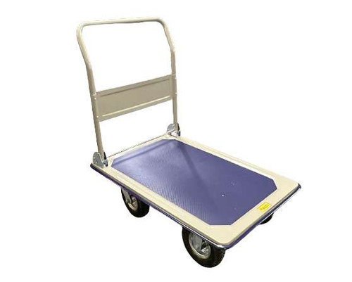 Material Flow Platform Trolley with Folding Handle