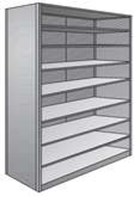 Deluxe 48 Inch Standard Closed Shelving - 9 Shelf