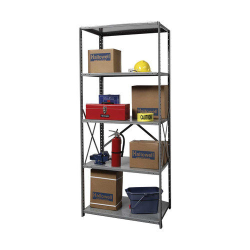Hallowell Medium Duty Open Shelving - 5 Shelf Unit