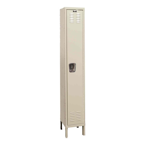 Hallowell Single Tier 1-Wide Wardrobe Premium Lockers - Assembled