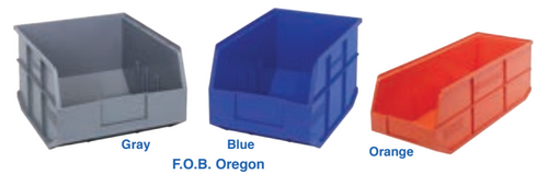 CLOSEOUT SSB425 Stackable Heavy Shelf Bins