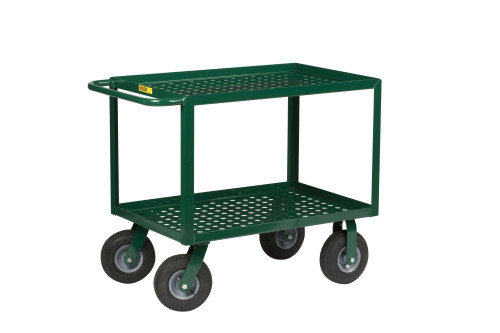 Little Giant Service Cart with Perforated Deck