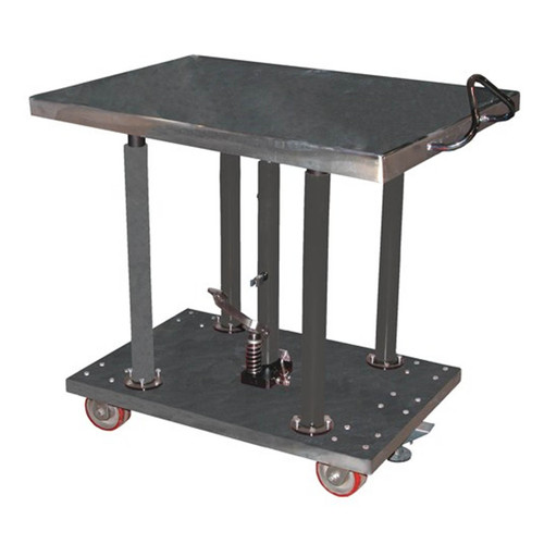 Vestil HT-20-2436A-PSS Partially Stainless Steel Hydraulic Post Table
