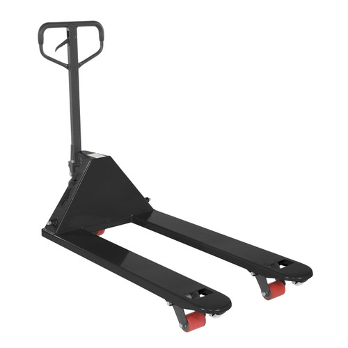 Black Full Featured Deluxe Pallet Truck - 27"W x 48"L Forks - Model PM5-2748-BK
